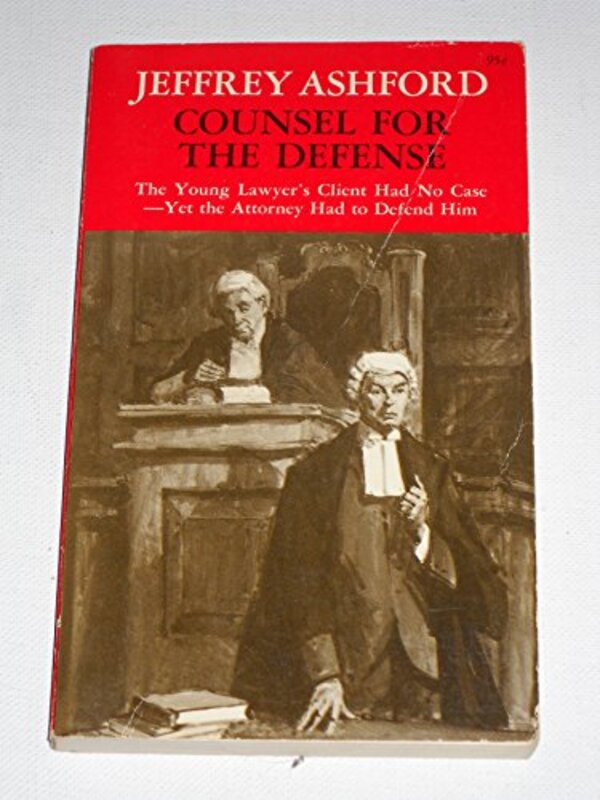 Book cover for "Counsel for the Defense" by Roderic Jeffries