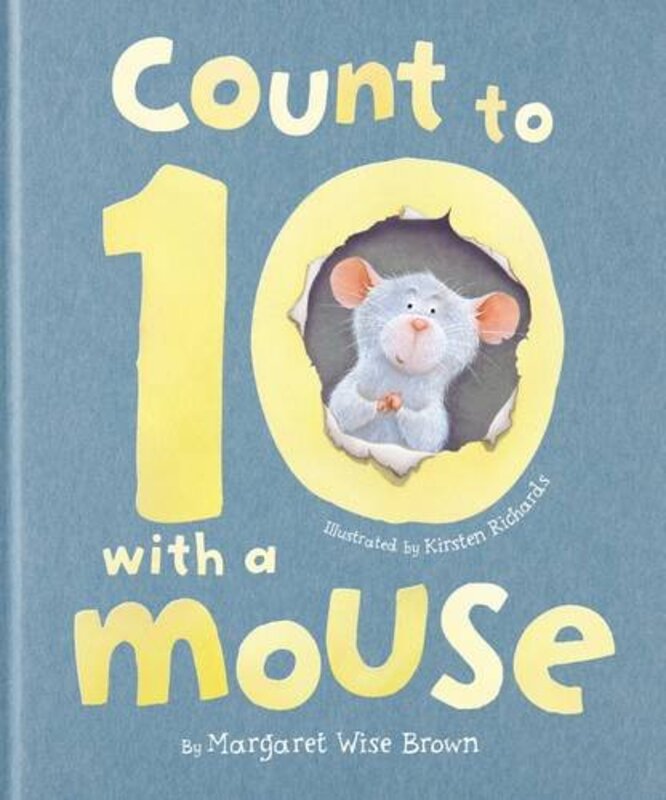 Book cover for "Count To 10 With A Mouse" by Margaret Wise Brown