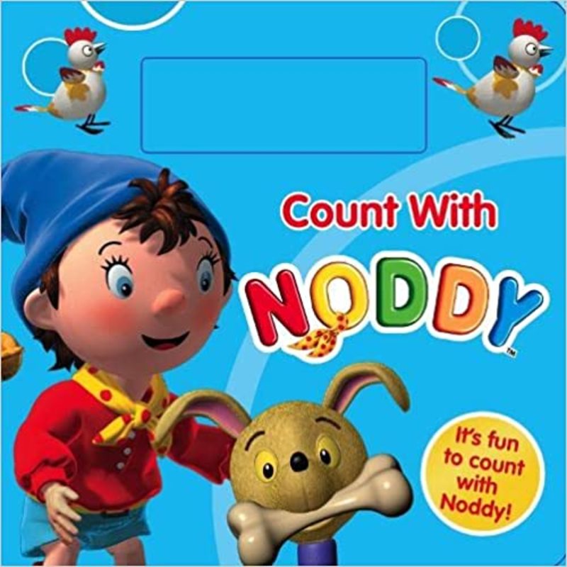 Book cover for "Count with Noddy" by Enid Blyton