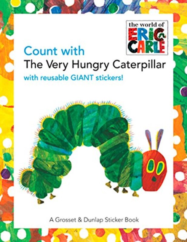 Book cover for "Count with the Very Hungry Caterpillar" by Eric Carle