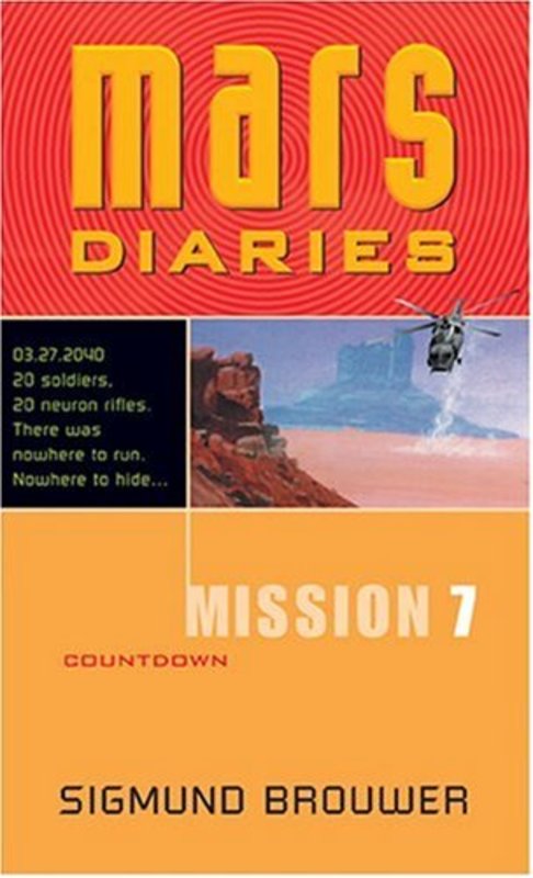 Book cover for "Countdown" by Sigmund Brouwer