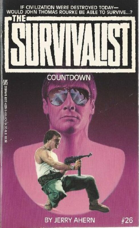 Book cover for "Countdown" by Jerry Ahern