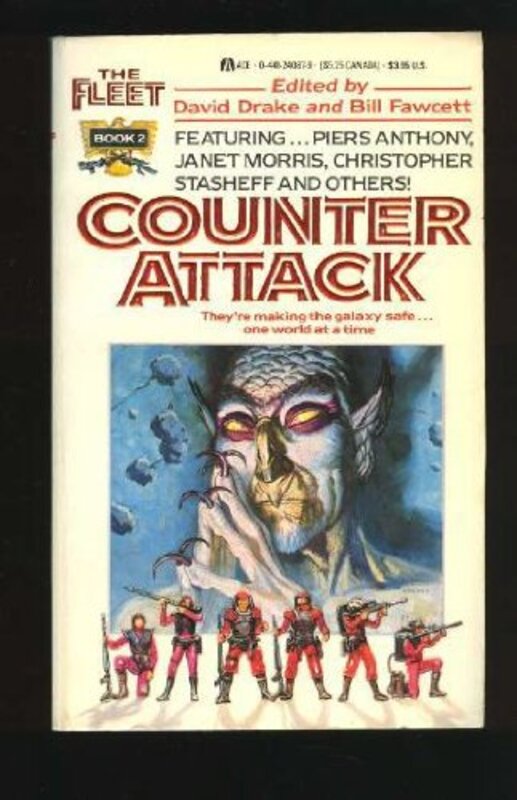 Book cover for "Counter Attack" by David Drake