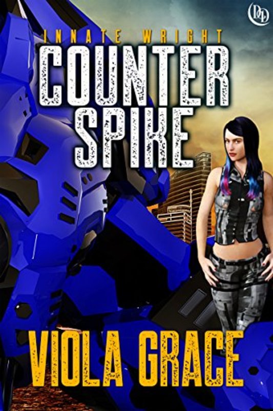 Book cover for "Counter Spike" by Viola Grace