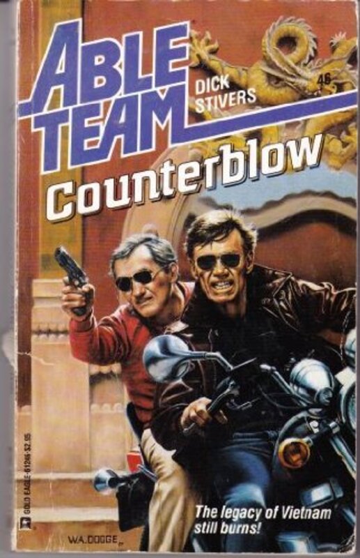 Book cover for "Counterblow" by Nicholas Cain