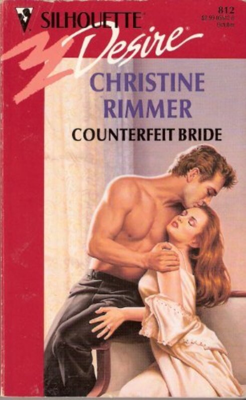 Book cover for "Counterfeit Bride" by Christine Rimmer