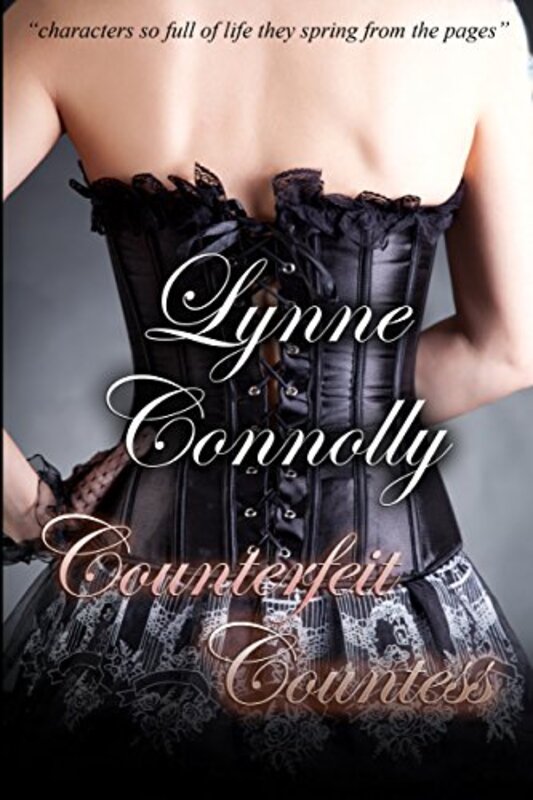 Book cover for "Counterfeit Countess" by Lynne Connolly