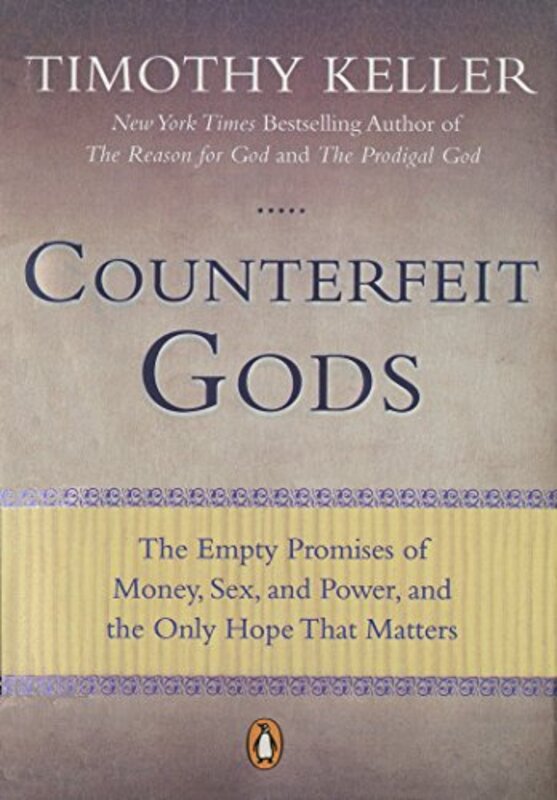 Book cover for "Counterfeit Gods"