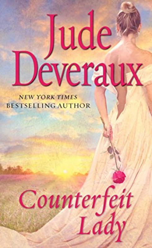 Book cover for "Counterfeit Lady" by Jude Deveraux