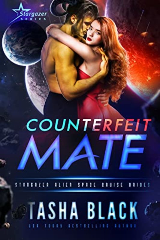 Book cover for "Counterfeit Mate" by Tasha Black