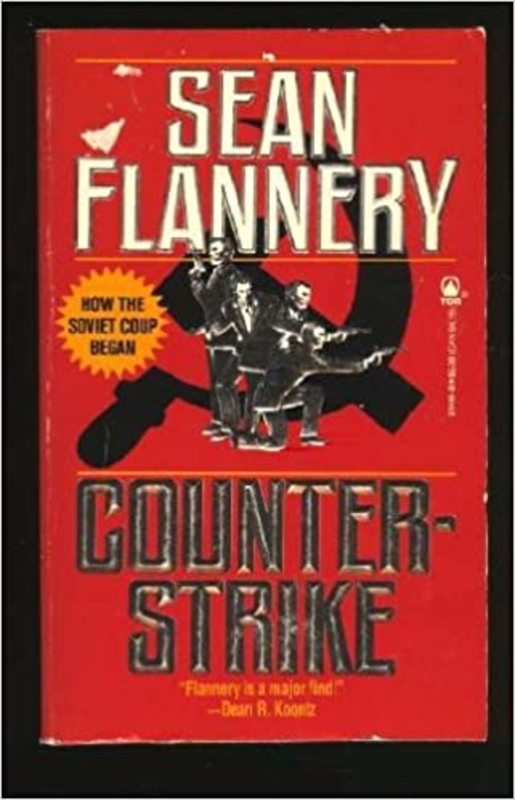Book cover for "Counterstrike" by David Hagberg