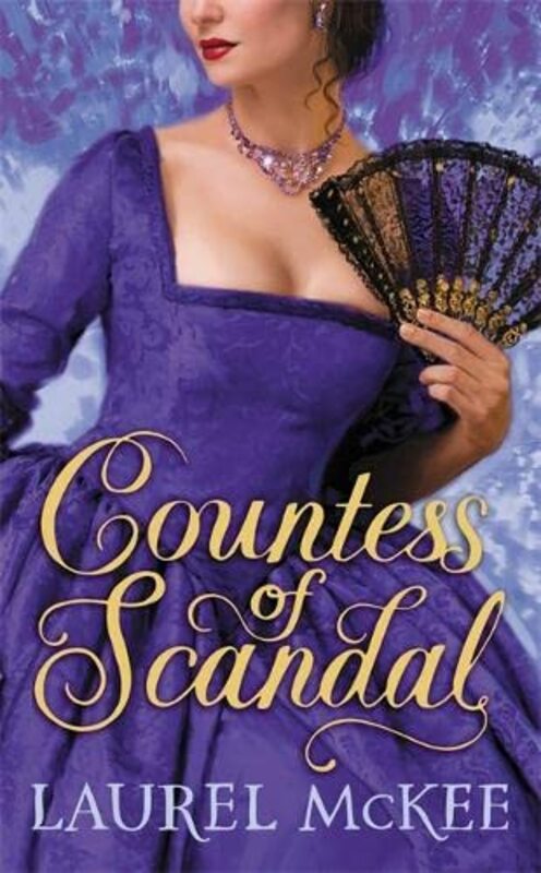 Book cover for "Countess of Scandal" by Amanda McCabe