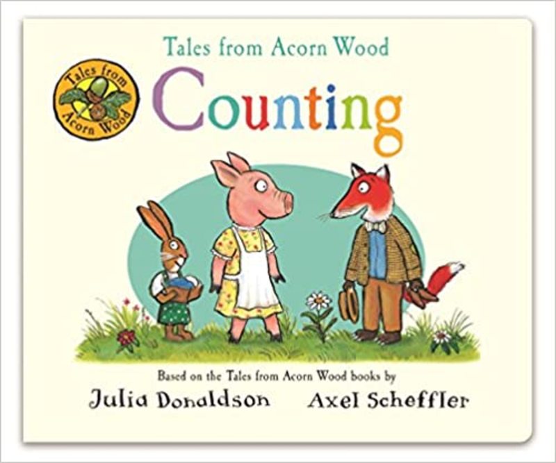 Book cover for "Counting" by Julia Donaldson