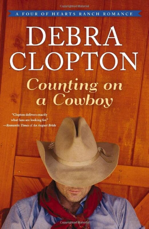 Book cover for "Counting on a Cowboy" by Debra Clopton