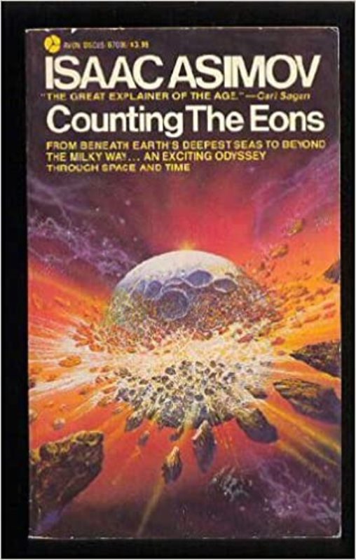 Book cover for "Counting the Eons" by Isaac Asimov