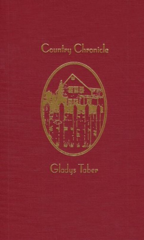 Book cover for "Country Chronicle" by Gladys Taber