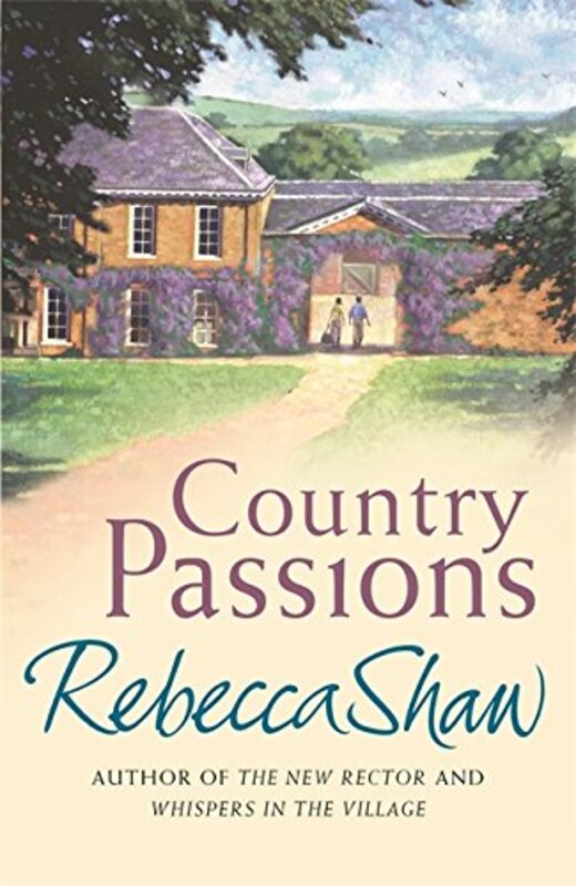 Book cover for "Country Passions" by Rebecca Shaw