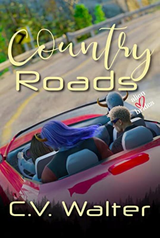 Book cover for "Country Roads" by CV Walter
