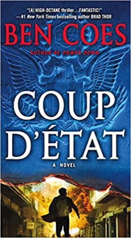 Book cover for "Coup d'Etat" by Ben Coes