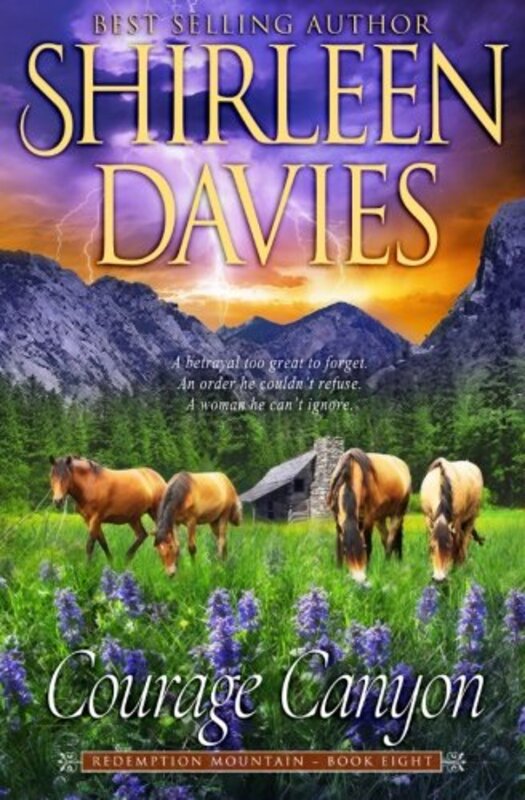 Book cover for "Courage Canyon" by Shirleen Davies