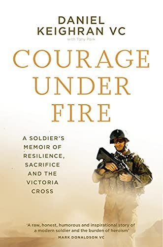 Book cover for "Courage Under Fire" by Tony Park