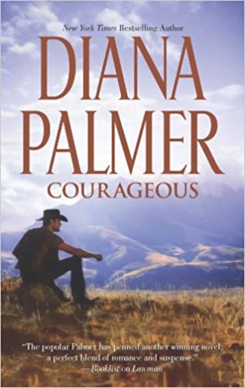 Book cover for "Courageous" by Diana Palmer