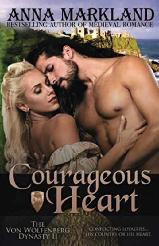Book cover for "Courageous Heart" by Anna Markland