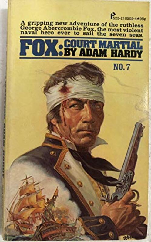 Book cover for "Court Martial" by Adam Hardy