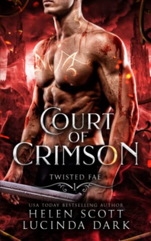 Book cover for "Court of Crimson" by Lucinda Dark