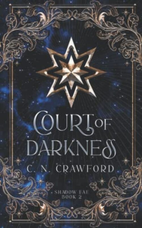 Book cover for "Court of Darkness" by CN Crawford