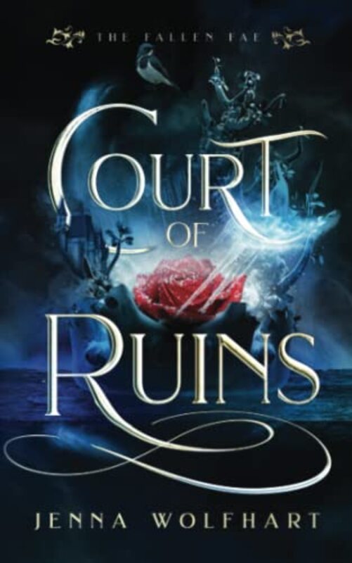 Book cover for "Court of Ruins" by Jenna Wolfhart