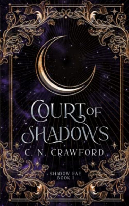 Book cover for "Court of Shadows" by CN Crawford