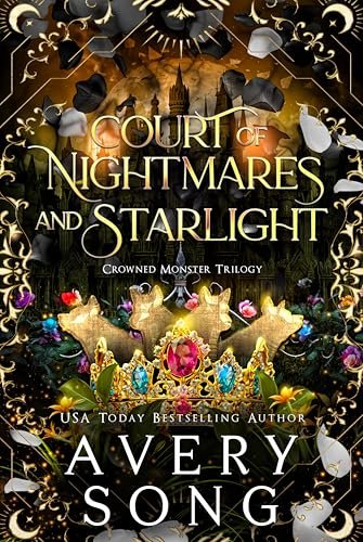 Book cover for "Court of Nightmares and Starlight" by Avery Song