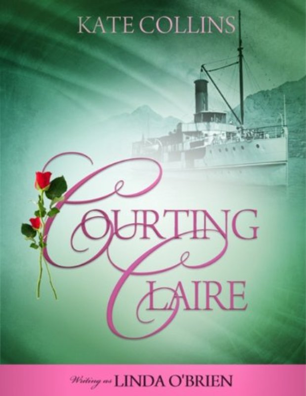 Book cover for "Courting Claire" by Kate Collins