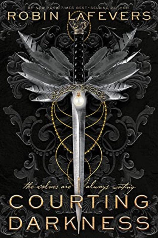 Book cover for "Courting Darkness" by R L LaFevers