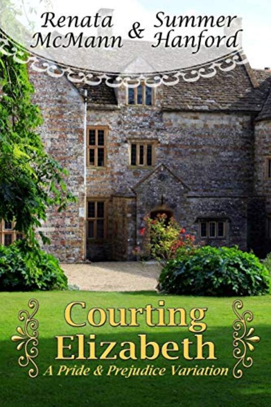 Book cover for "Courting Elizabeth" by Summer Hanford