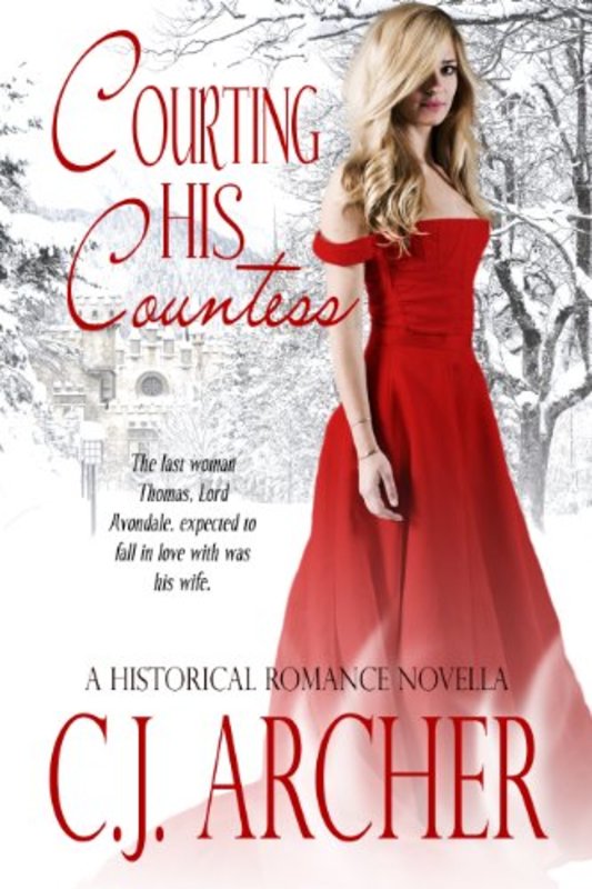 Book cover for "Courting His Countess" by CJ Archer