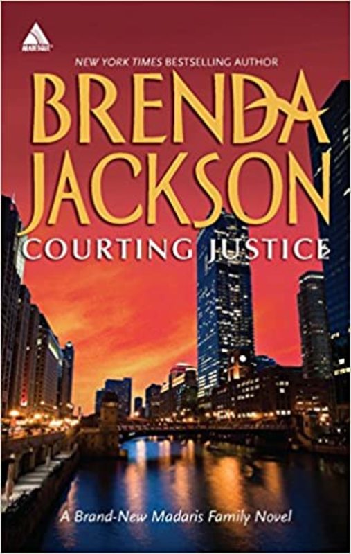 Book cover for "Courting Justice" by Brenda Jackson