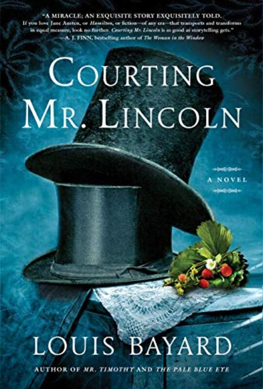Book cover for "Courting Mr. Lincoln" by Louis Bayard