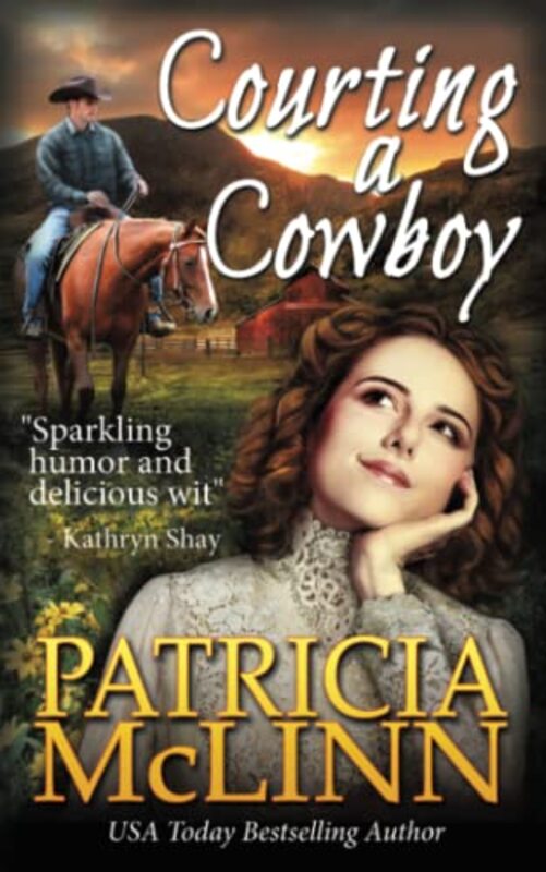 Book cover for "Courting a Cowboy" by Patricia McLinn