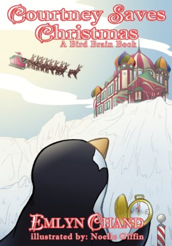 Book cover for "Courtney Saves Christmas" by Emlyn Chand