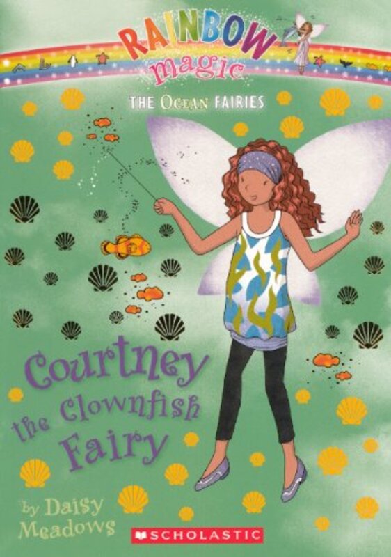Book cover for "Courtney The Clownfish Fairy" by Daisy Meadows