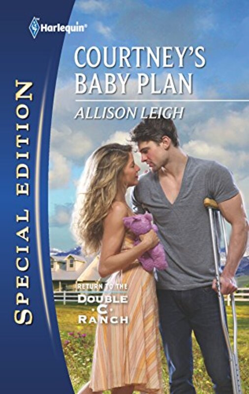 Book cover for "Courtney's Baby Plan" by Allison Leigh