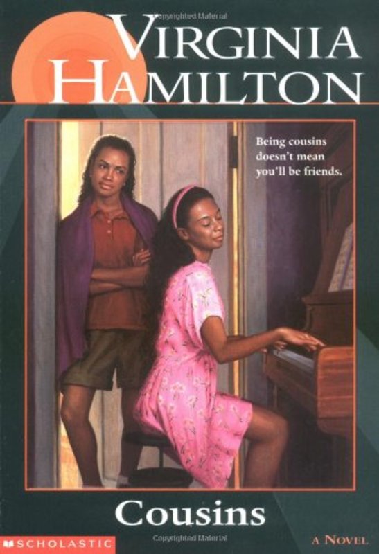 Book cover for "Cousins" by Virginia Hamilton