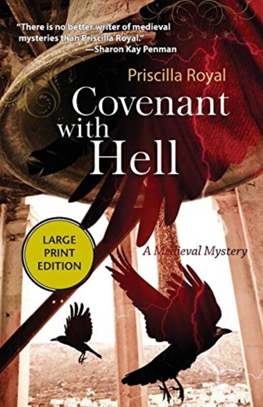 Book cover for "Covenant with Hell" by Priscilla Royal