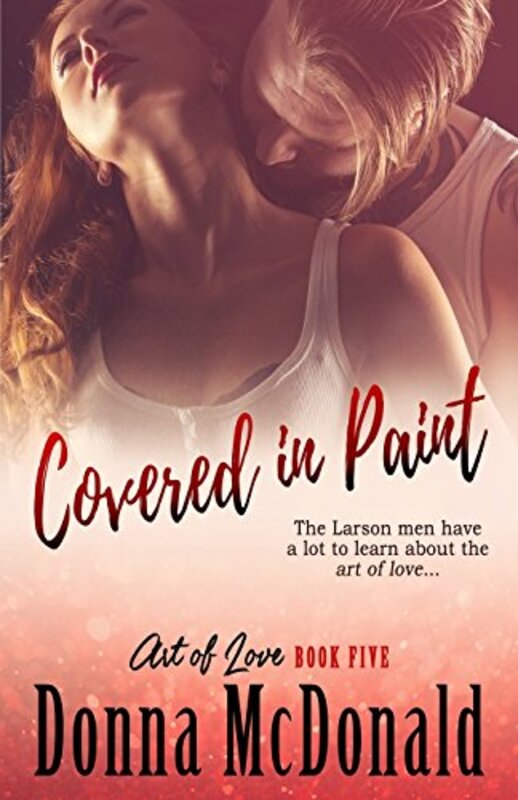 Book cover for "Covered in Paint" by Donna McDonald