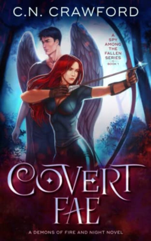 Book cover for "Covert Fae" by CN Crawford