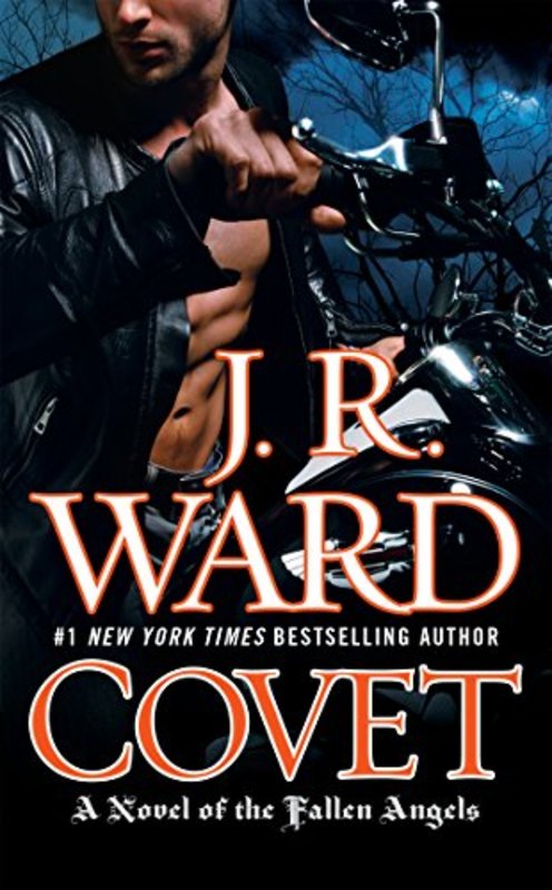 Book cover for "Covet" by J.R. Ward