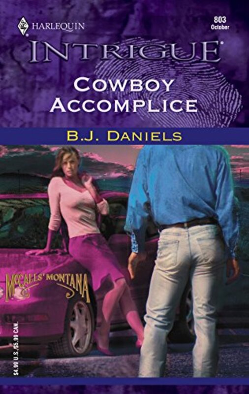 Book cover for "Cowboy Accomplice" by BJ Daniels