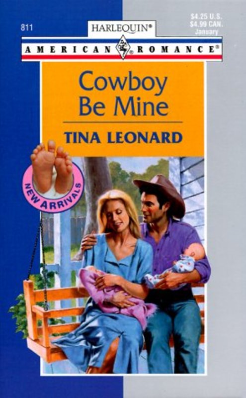 Book cover for "Cowboy Be Mine" by Tina Leonard